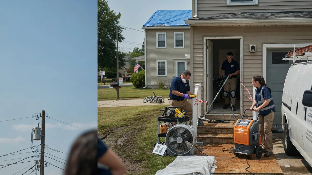 Water Damage Repair in Bristol, IL near me